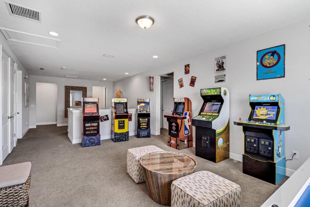 Spacious 8 Bdr Family Home With Arcades And Free Pool Heat أورلاندو المظهر الخارجي الصورة